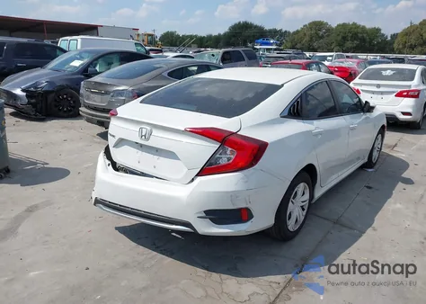 2020 Honda Civic Lx из США, поврежденный, VIN 19XFC2F68LE026737